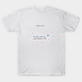 Super Friend Message T-Shirt